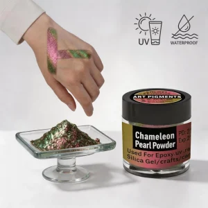 Custom Multi Color Changing Chameleon Pigment Iridescent Mica Powder for Epoxy Resin Slime Candle Making