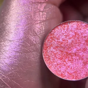 Custom OEM Chameleon Single Eyeshadow Powder Shimmer Pearlescent Ultra Sparkle Glitter Private Label High Pigment Vegan Long