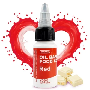 Custom Oil Based Food Coloring Vibrant High Concentration 20ml Oil Based Food Coloring Food Grade Oil Soluble For Chocolate