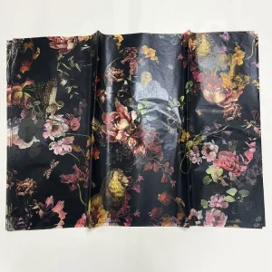 Custom Printed Flower Tissue Paper with Logo