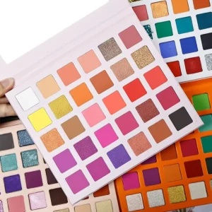 Custom Your Own Brand Vegan Makeup Private Label High Pigment Long Lasting Eye Shadow Waterproof Eyeshadow Palette