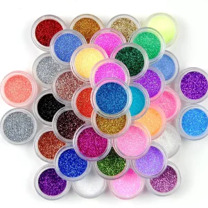 Customizable Color Glitter Gel Powder Eye Shadow Makeup Nail Art Pigment for Body, Face, Hair, Costume and Party Decoration