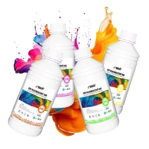 Customizable Label 1000ML Water Based Glow in the Dark Pigment Fluorescent DTF Ink for EPSON XP600 I3200 DX5 4720 Print Head
