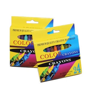 Customize Erasable Non Toxic Drawing Painting Toy Color Crayons for Children