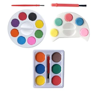 Customized 5 6 8Color Gouache Paints Water Color Pigment Palette for Fine Arts Painting Canvas and Paper for Artists