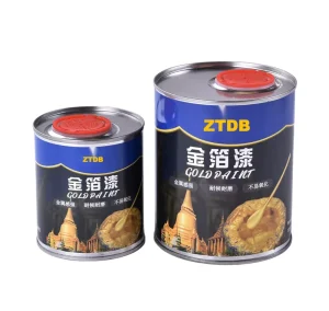 Customized Furniture Wooden Doors Cabinets Crafts Deco Gold Foil Paint Water-Based Gold Paint
