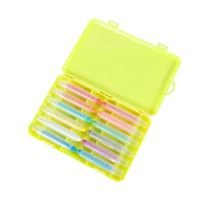 Customized Support Home School Children Graffiti Use Non toxic Dust Free Water Soluble 12 Colors Crayons Set