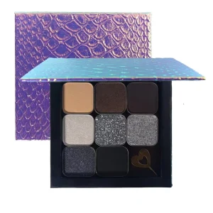 Customized Waterproof High Pigmented Eyeshadow Powder Palette Metal Pans Refillable Small Travel Size Makeup Artist Kit OEM