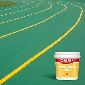 DEQI Yellow Road Marking Paint Is Highly Durable and Wear resistant and Is Used on Asphalt and Tar Roads