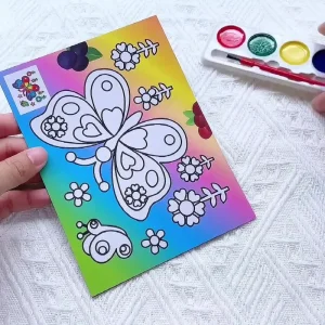 DIY Watercolor Art Set for Early Education, 1 Pack