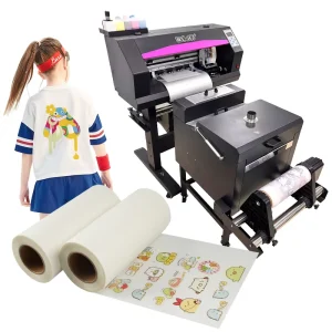 DTF Printer A3 60cm Size Dtf Printing Machine With I3200 xp600 Head Printing PET Film for Any Fabric