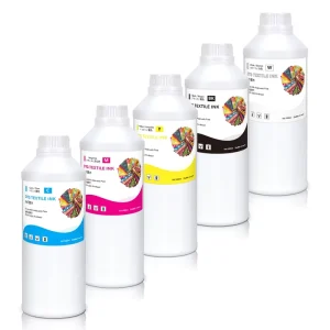 DTG Ink I3200 1000Ml Premium DTG Printer Ink for Epson I3200 Printhead Bulk Printing Ink Supply