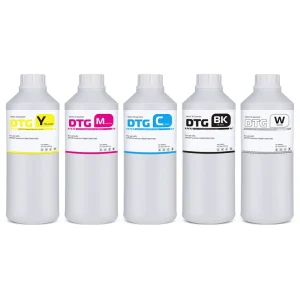 DTG Textile Pretreatment Liquid for Cotton T-Shirt Printing, Compatible with 1390, 1400, 1430, R2000, 4880, and F2000 Machines
