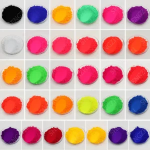 Day-Luminous Fluorescent Powder Colorful Neon Nail Art Pigment Powder