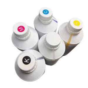 Digital Printing Ink for DTG Printers Ink for Textile Printers 5 Colour Pigment Ink for Waterproof Fabrics