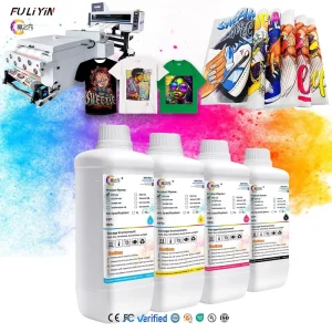 Digital Printing for for & Film Waterbased Pigment Kit for Full Color T shirt Denim & Sportswear Transfer