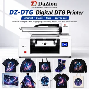 Direct to Film Printer XP600 Dual Head for T Shirts Canvas Bags Towels Custom Apparel Printing