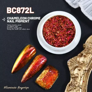 Durable BC8 Chameleon Flake Heat Resistant Color Shifting Pigment for Plastic Coating and Printing Ink