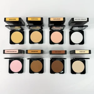 Easy Bake Pressed Power Peach Cupcake Oil Control Lasting Waterproof Makeup Matte Face Press Compact Setting Powder