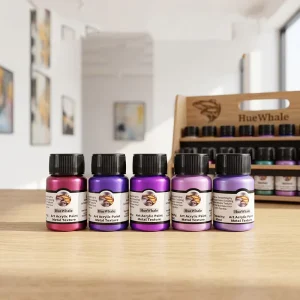 Eco-Friendly 30 ml Bright Acrylic Paint Safe for Kids and Adults, School and Craft Use