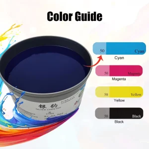Eco Friendly SC Type Quick Drying Offset Printing Ink Low VOC High Pigment Paper Box Packaging Soybean Based Factory