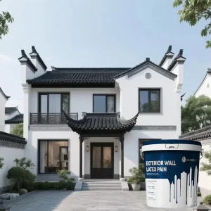 Eco-Friendly Weather-Resistant Latex Exterior Wall Building White Paint