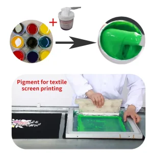 Effect Color Pigment Paste Liquid Pigment for Textile Printing Ink