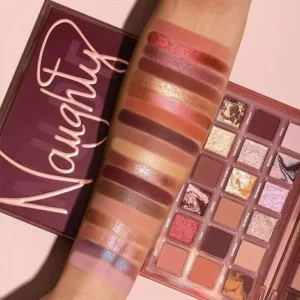Eighteen Color Reverse Rose High Pigment Waterproof Matte Shimmer Glitter Princess Dark Skin Tone 18g Eyeshadow Palette