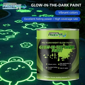 Energy Storage Luminous Pigment Coating for Road Markings & Safety Signs