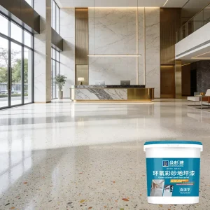 Epoxy Colored Sand Floor and Appliance Paint Liquid Coating for Brush Application