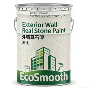 Epoxy Real Stone Paint Weather-Resistant for Building Exteriors