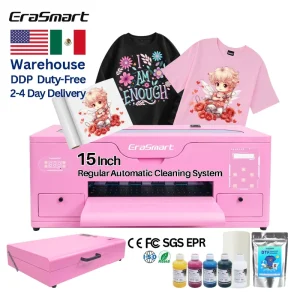 EraSmart Automatic A3 MaxL DTF Printer High Speed Printing Machine for T shirt Textile Local Warehouse Stock Ready to Ship
