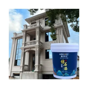Exterior-Grade Sand-in-Water Multicolor Paint Impact- and Weather-Resistant