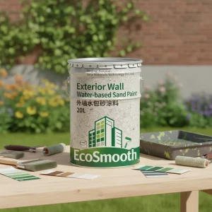 Exterior Water-Based Sand Paint 0.70 MPa Bonding Strength 96h Waterproof