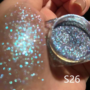 Eyeshadow Glitter Loose Powder Diamond Duo-Chrome Multichrome Shiny Pigment Dust for Makeup