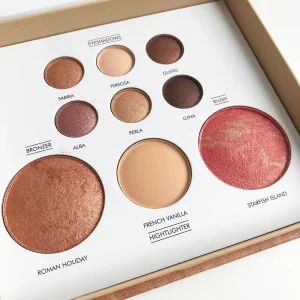 Eyeshadow Palette Custom BRONZER Powder Blush 3 in 1 Multi use Eyeshadow Palette