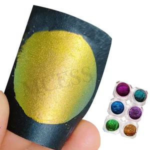 FREE SAMPLES Color Changing Chromashift Pure Pigment Watercolor Paints From Copper to Green Powder Pigments