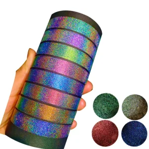 FREE SAMPLES Solvent Resistant Epoxy Resin Rainbow Holographic Chameleon Color Pigment Powder for Pearl Painting Jewelry Making
