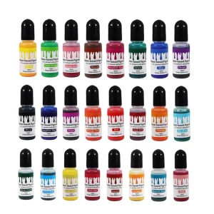 Factory 10ml Liquid 24 Colors Water Based Pigment for Cement and Plaster