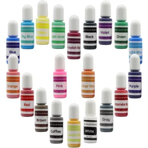 Factory 24 Color Liquid Pigment for Epoxy Resin and UV Resin