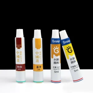 Factory Custom ABL Aluminum plastic Packaging Tube Pigment Watercolor Tube Oil Painting Packaging Dye Container Packaging Tube