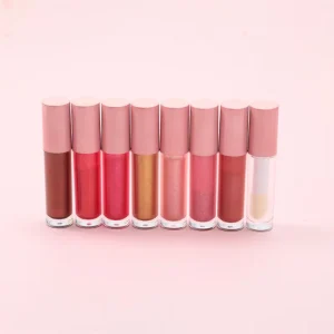 Factory Direct Custom Highly Pigmented Cruelty-Free Shiny Glossy Non-Sticky Vegan Luminous Lip Gloss
