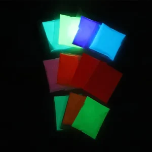 Factory Direct Glow in the Dark Pigment Sparkly Luminous Powder for Road Paint Warning Signs