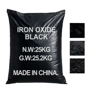 Factory Direct Industrial Iron Oxide Black Powder Pigment for Use in Construction and Rubber Industries