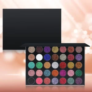 Factory Glitter Eyeshadow Palette 35 Color Eye Shadow Makeup High Quality Glitter Eyeshadow