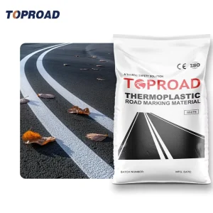 Factory Manufacturer OEM Thermoplastic Road Marking Paint with 15% Mixed Glass Beads and Petroleum Resin