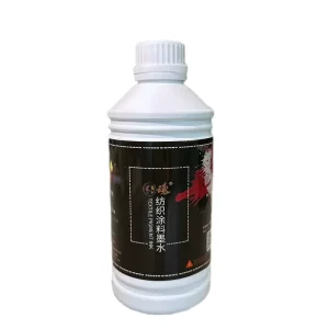 Factory MoHun 1000ML Water Based DTG for Pigment Textile for Vivid Color CMYK+White Eco Friendly Garment Printing