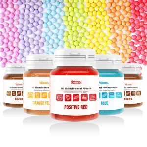 Factory Pigment Colorant Powder Dye Food Grade Food Additive for Cake Decoration Candy Fat Soluble Gigment Powder 30g