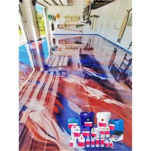 Factory Price Epoxy for Floors Metallic Pigments the Resin for Floors for Concrete Floor for Discotheque restaurant