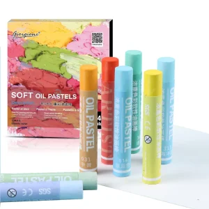 Factory Supplier Kids Soft Oil Pastel Set 12/24/36/48 Colors in Carton Box